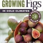 Book cover: "Growing Figs in Cold Climates" showing figs in a bowl with a snowy backdrop.