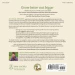 Back cover of The Market Gardener, a book on market gardening by Jean-Martin Fortier.