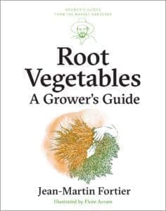 The cover of the book "Root Vegetables" beautifully illustrates a bunch of carrots, capturing the essence of a bountiful harvest.