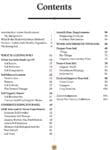 Table of contents page listing chapters and topics for a book about market gardening.