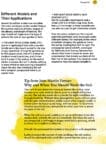 A page with text about broadfork models, soil types, and tips from Jean-Martin Fortier.