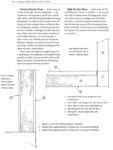 A page from a construction book showing diagrams of medium and high-density hempcrete mixes.