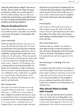 A book page discussing pros and cons of straw bale walls with black text on a white background.