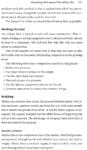 Book page on soil care: text about working the land and mulching to improve soil health.